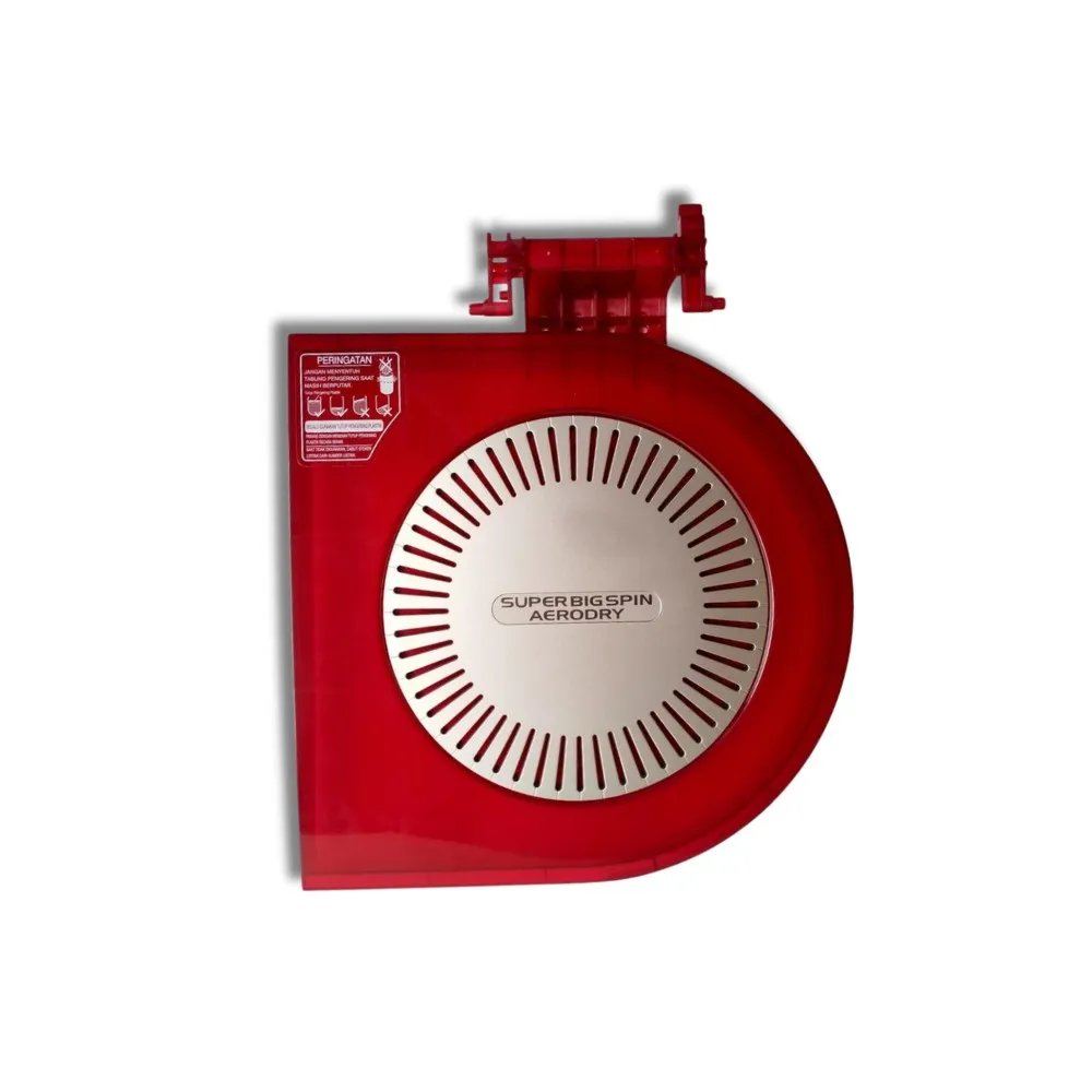 Cover Tutup Spin Atas CFTA-A494QBKZ Mesin Cuci 2 Tabung SHARP ES-T77DA-R ES-T77 Warna Merah CFTA-A494QBKZ