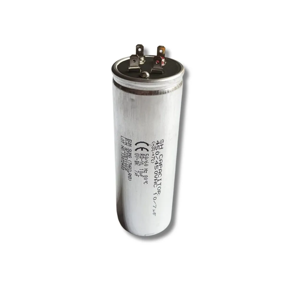Capasitor LG Mesin Cuci 2 Tabung 10 UF + 7 UF 450 VAC 0CZZEY1 003F